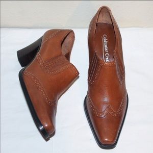 Coldwater Creek Leather Ankle Booties